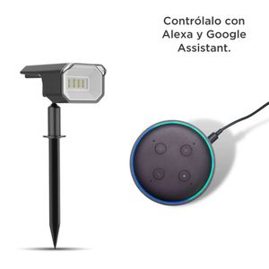 Estaca solar de jardín iSmart SH-SLG conexión wifi, RBG + CCT