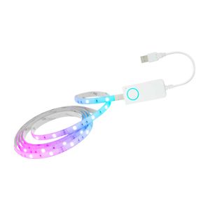 Cinta de luz inteligente LED iSmart SH-LSC conexión wifi, RGB, 2 m, USB