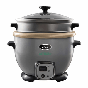 Olla arrocera Oster CKSTRC7130S 900w, 2.2 litros recubrimiento Bioceramic, gris