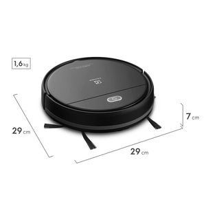 Aspiradora Robot Electrolux ERB10 Home Speed 3 en 1: Barre, aspira y trapea, negro