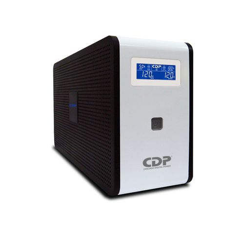 UPS inteligente CDP R-Smart751I, 10 tomas de salida, 750VA / 375 W, autonomía 35 min, blanco
