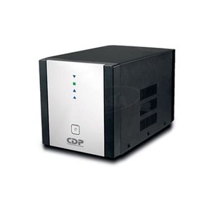 Estabilizador de voltaje CDP R-AVR2408I, 8 tomas de salida, 2400 VA/1800 W, negro