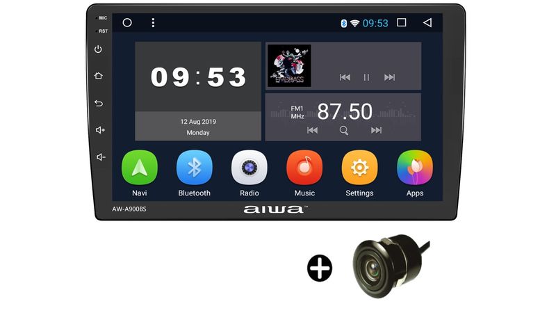Autoradio Android 2 Din Pantalla 9 Hd 2gb+32gb Wifi Android Auto y Carplay  - Coolbox