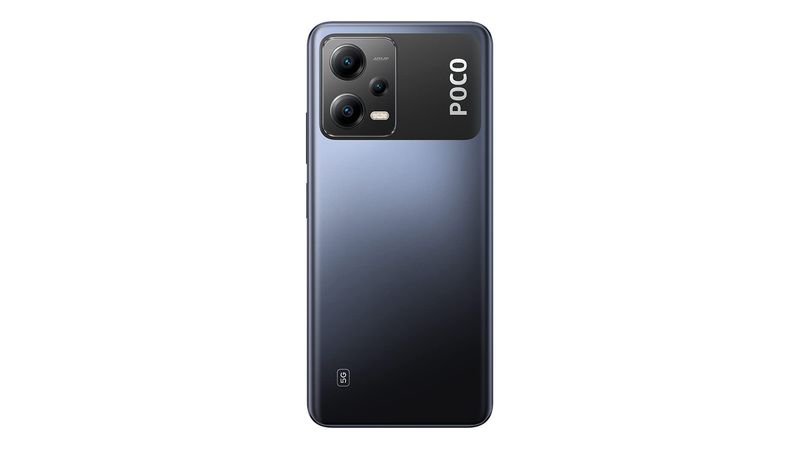 Celular Xiaomi Poco X5 5G 6.67 128GB 6GB ram cámara principal 48MP + 8MP +  2MP frontal 13MP negro
