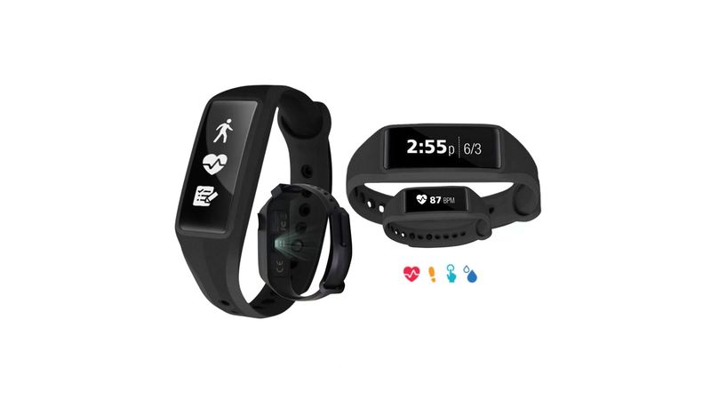 Reloj Inteligente Con Contador De Pasos Frecuencia Cardiaca Deportivo  Fitness