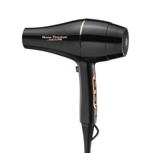 Secadora Babyliss Pro, 2000w, 3 velocidades, negro y rosado