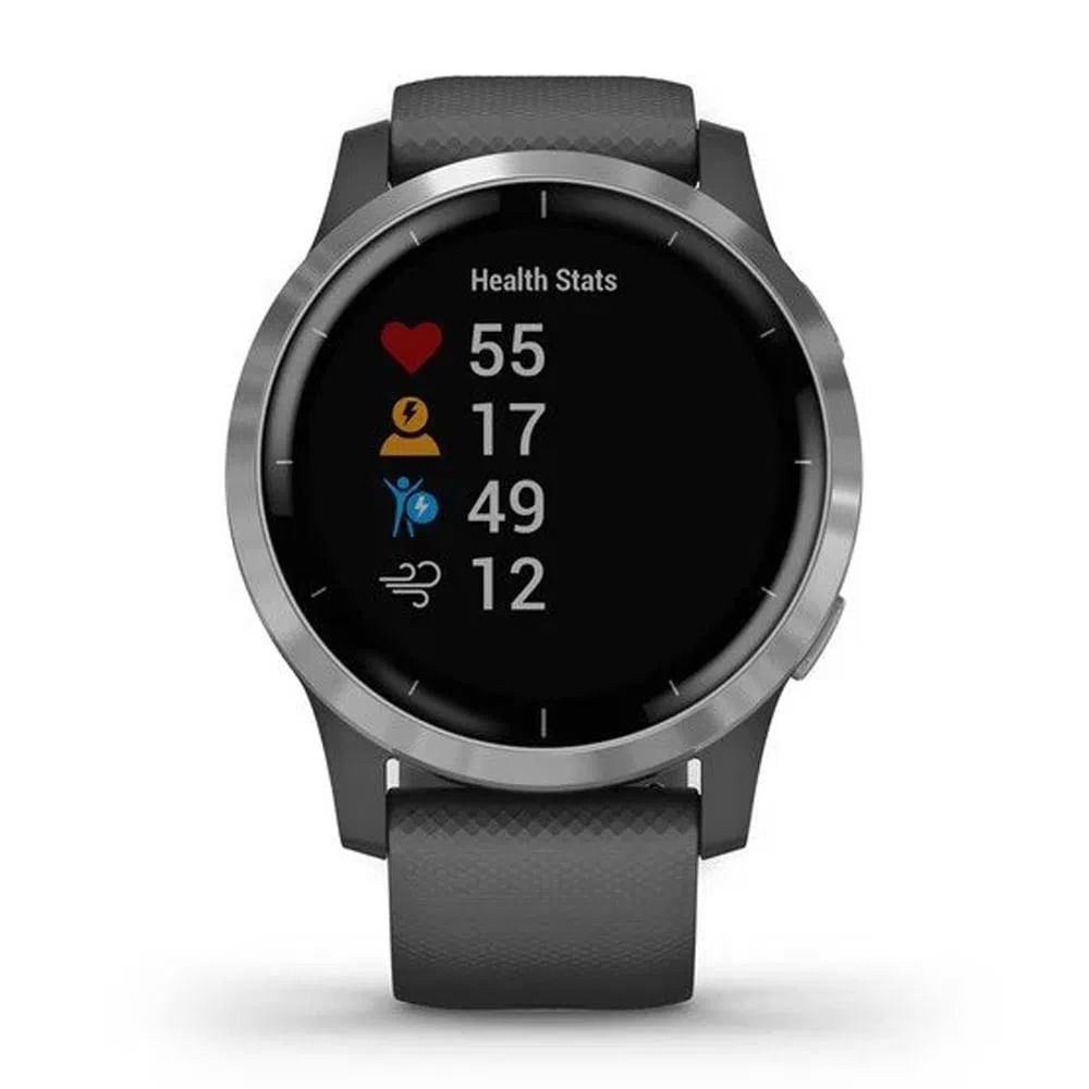 Smartwatch Garmin VivoActive 4 gps, 1.3, resistente al agua 5ATM, máx. 8  días, gris - Coolbox