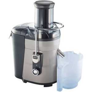 Extractor Oster FPSTJE317S 600w,  2 velocidades, plateado