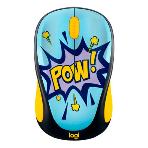 Mouse Inalámbrico Logitech M317C Pow + Bluetooth + Limited edition + Yellow/black