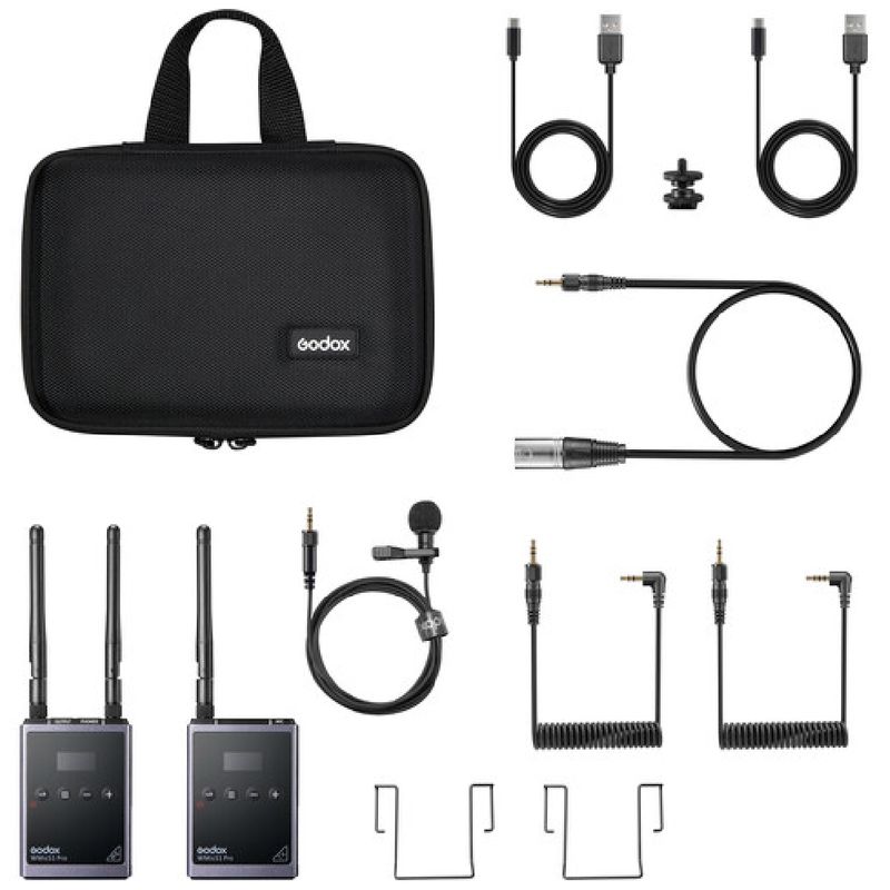 Micrófono inalámbrico Godox WMicS1 Pro Kit 1