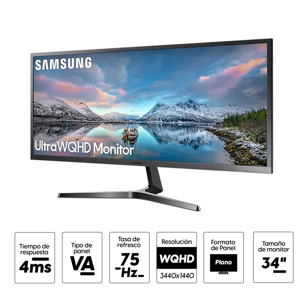 monitor samsung s34j550wql