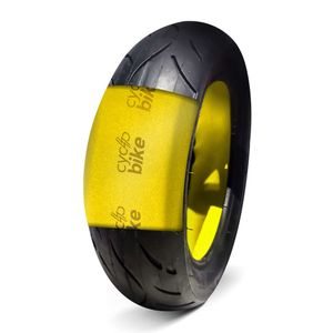 Banda antipinchazos Cyclo para scooter de 10", amarillo