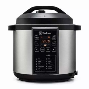 Olla a presión Electrolux PCC20, multifunción, 6 litros, 15 programas, 940W, display digital