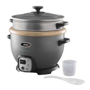 Olla arrocera Oster CKSTRC7130S 900w, 2.2 litros recubrimiento Bioceramic, gris