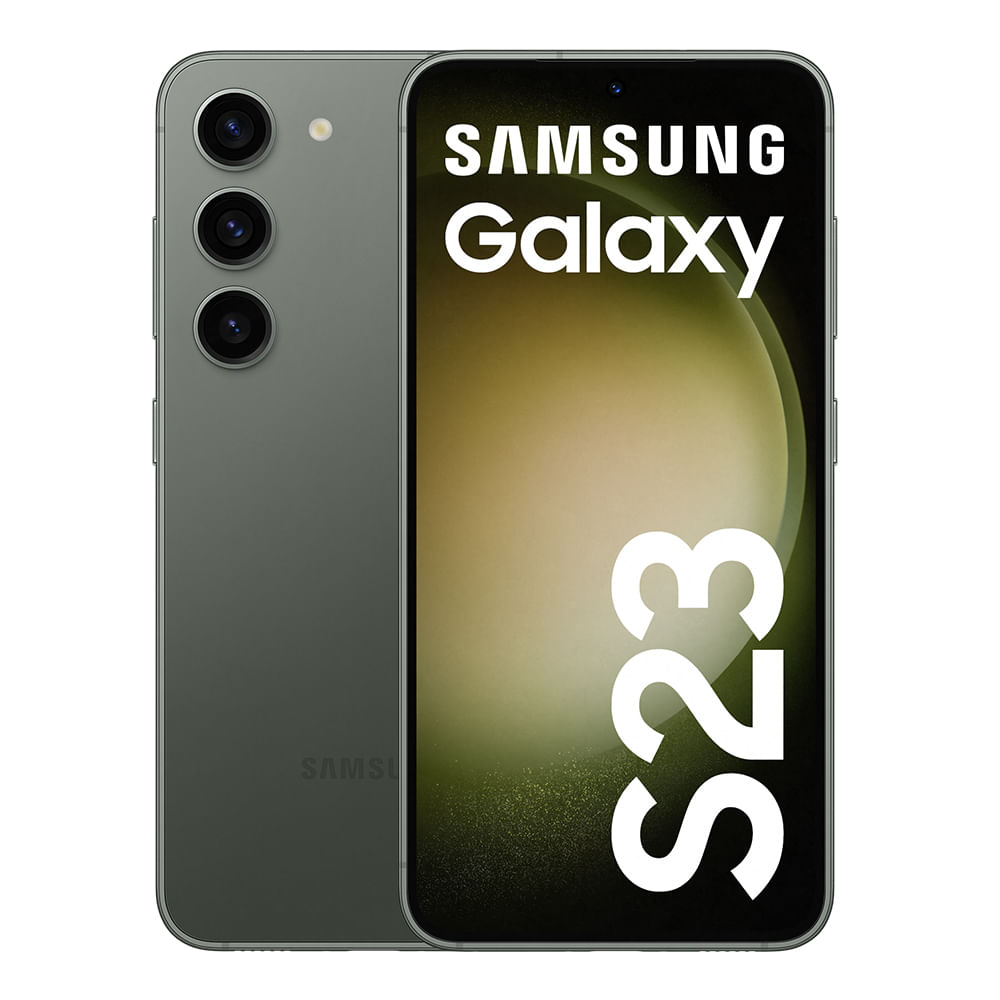 Celular Samsung Galaxy S23 256GB, 8GB ram, cámara principal 50MP + 12MP +  10MP, frontal 12MP, 6.1, verde - Coolbox