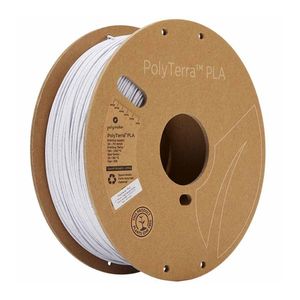 Filamento PolyTerra PLA Blanco Mármol 175mm 1Kg
