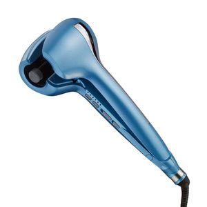 Rizador de cabello Babyliss Pro Miracurl Iron 3 placas de nano titanium, 3 ajustes de calor, azul