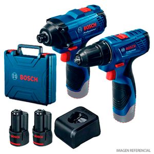 Taladro Percutor Bosch GSB 120, + Impacto GDR 120, + Maletín