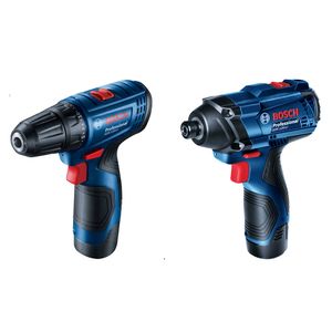 Taladro Atornillador Bosch GSR 120, + Impacto GDR 120, 12v