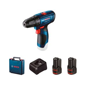 Taladro Percutor Bosch GSB 120-LI, 12v, + Maletín