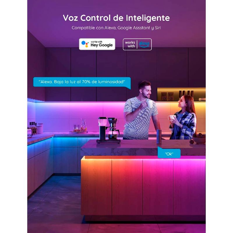 Ruban LED Govee RGBIC Pro 20 Mètres - Contrôle Par Appli, Alexa, Google (occasion)