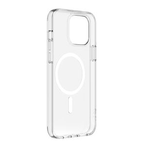 Case para iPhone 14 con MagSafe para carga inalámbrica, para accesorios magnéticos, TPU rígido, transparente
