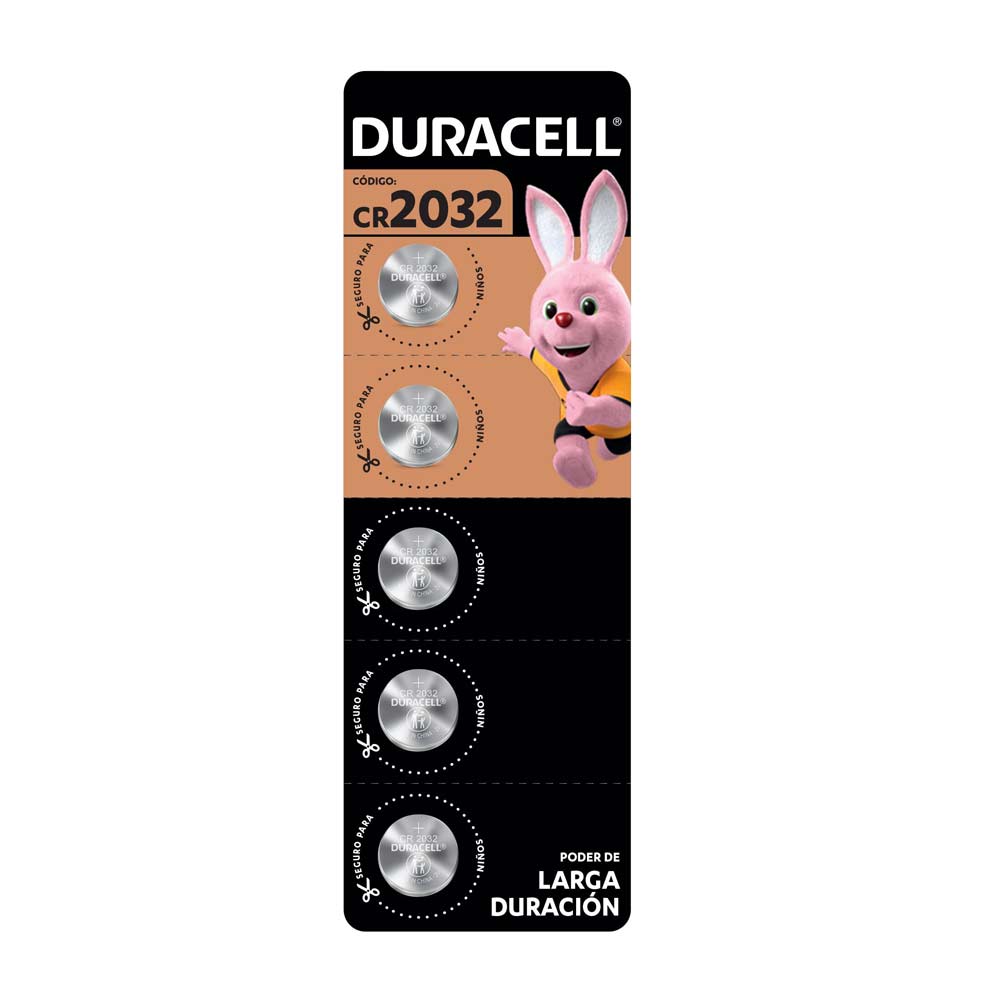 Batería de litio Duracell Cr2032 x5 - Coolbox
