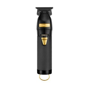 Patillera Barberology Skeleton Black, 7200 RPM, Cuchilla en forma “T”, Doble voltaje