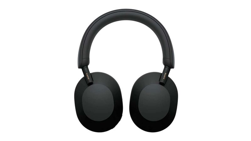 Sony WH-1000XM5 Auriculares inalámbricos con cancelación de ruido sobre la  oreja (negro) Paquete con accesorio de auriculares inalámbricos sobre la