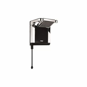 Ducha eléctrica Lorenzetti instantánea Acqua Star Ultra,  220V, 6800W, negro