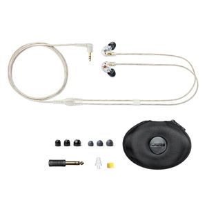 Audífonos in ear sin micrófono Shure SE425 conector 3.5 mm, 2 vías, transparente