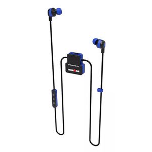 Audífonos bluetooth in ear Pioneer  SEIM5BT IPX4, micrófono incorporado, máx. 8 horas, control de música y llamadas, azul