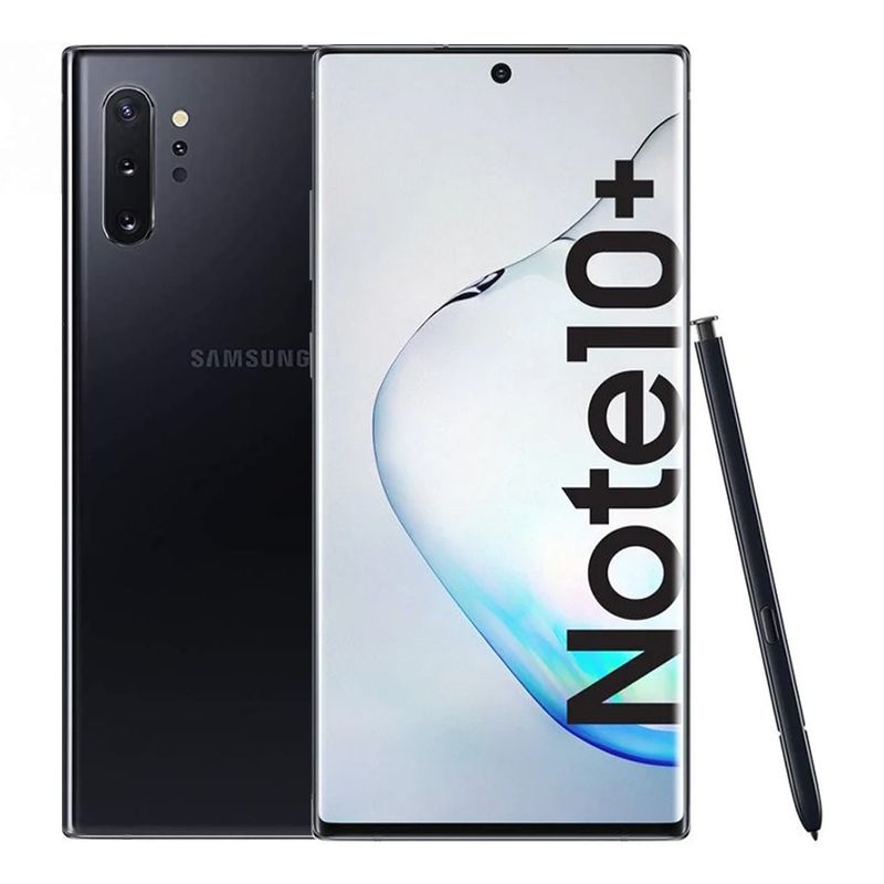 Samsung Note 10 Plus 256GB 12GB RAM 6.8" negro frontal