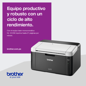 Impresora láser Brother HL-1212W Monocromática