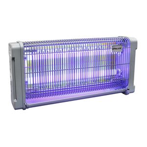 Matainsectos Opalux OP-C240 40W, 2 tubos, 150 m2, gris