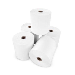 Papel Termico 5 Rollos 55gr Contometro 80x80mm KALIPEL
