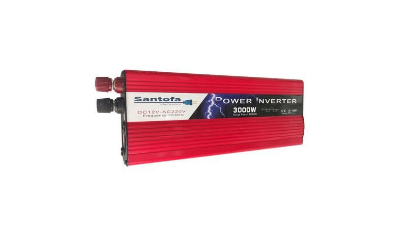 Inversor de Corriente 12v a 220v USB 2000w SANTOFA GENERICO