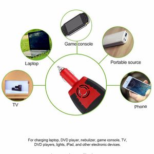 Inversor de Corriente Para Auto De 12v A 220v Usb 150w cargador 21A