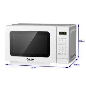 Combo Oster: Horno microondas POGME2701 700w, 20 litros, 6 programas + Hervidor BVSTKT35W 2200w, 2.5 litros