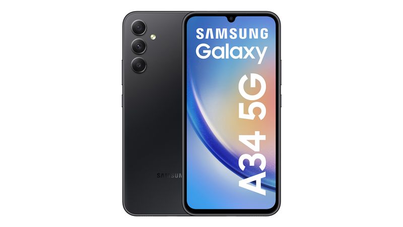 Celular Samsung Galaxy A34 5G - 6+128 GB - Negro