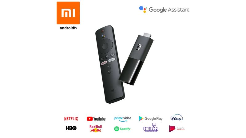 Convertidor smart TV Xiaomi Mi TV Stick control de voz Google Assistant  full HD