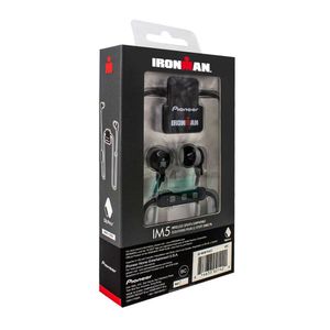 Audífonos bluetooth in ear Pioneer Iroman IPX4, micrófono incorporado, máx. 8 horas, control de música y llamadas, gris