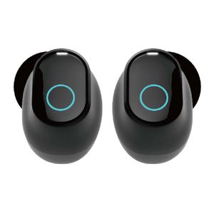 Audífonos bluetooth True Wireless Izuum ES09 resistente al agua IPX4, duración máx. 6 horas, controles táctil, negro