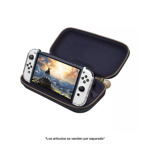 Estuche Protector Game Traveler Deluxe Travel Case Para Nintendo Switch Hyrule Crest