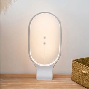 LÁMPARA OVALADA MAGNETICA BLANCO