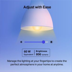 Foco inteligente Tapo L530E 8.7W, Wi-Fi, tipo de bombilla E27, luces multicolor
