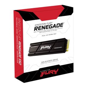 Unidad de estado sólido SSD Kingston 2000G Renegade Pcle 4.0 NVMe con Heatsink