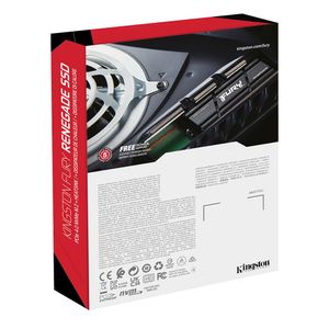 Unidad de estado sólido SSD Kingston 2000G Renegade Pcle 4.0 NVMe con Heatsink