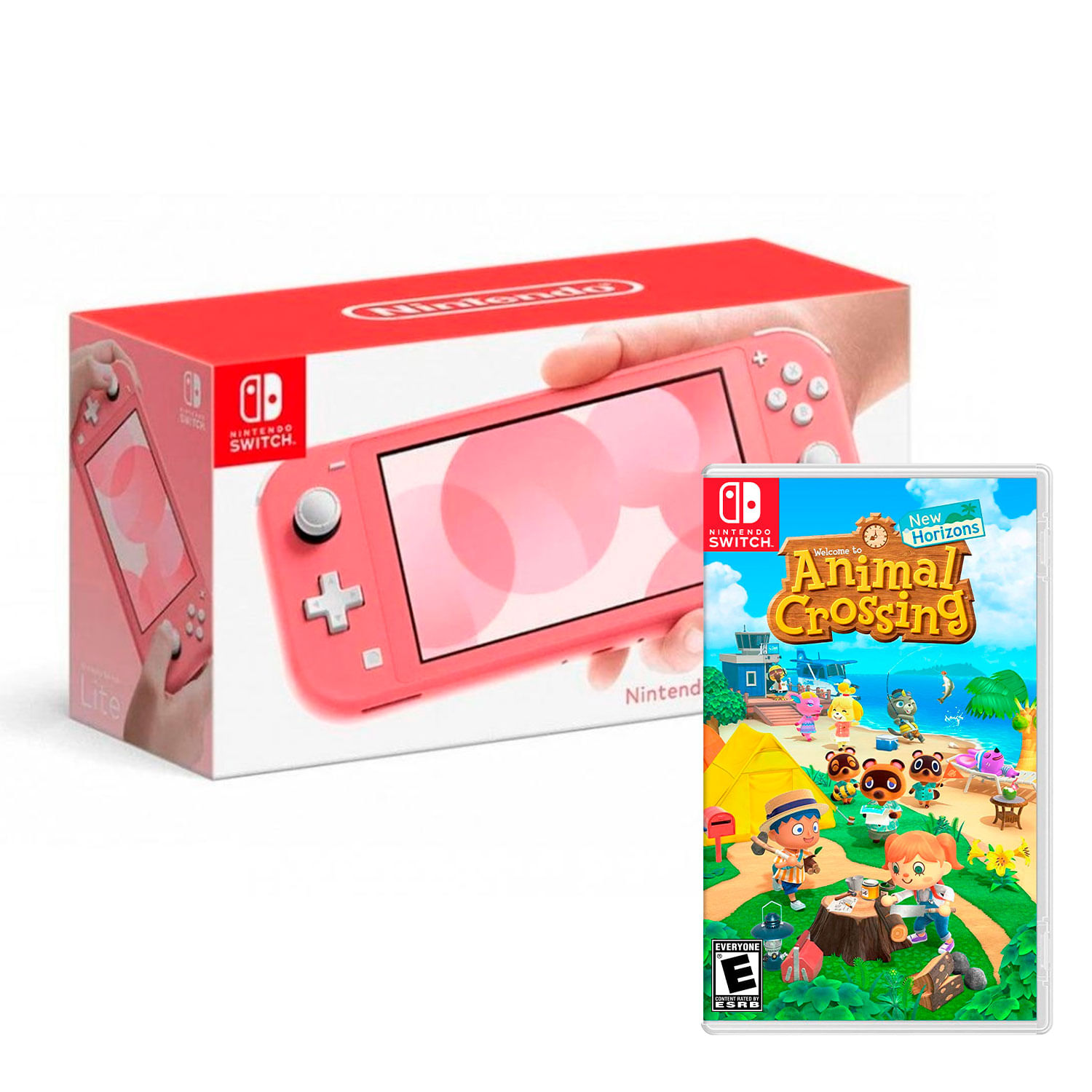Nintendo Switch Lite Console - Coral : Amazon.sg: Video Games