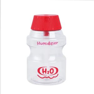 Humidificador de aire modelo botella Transparente